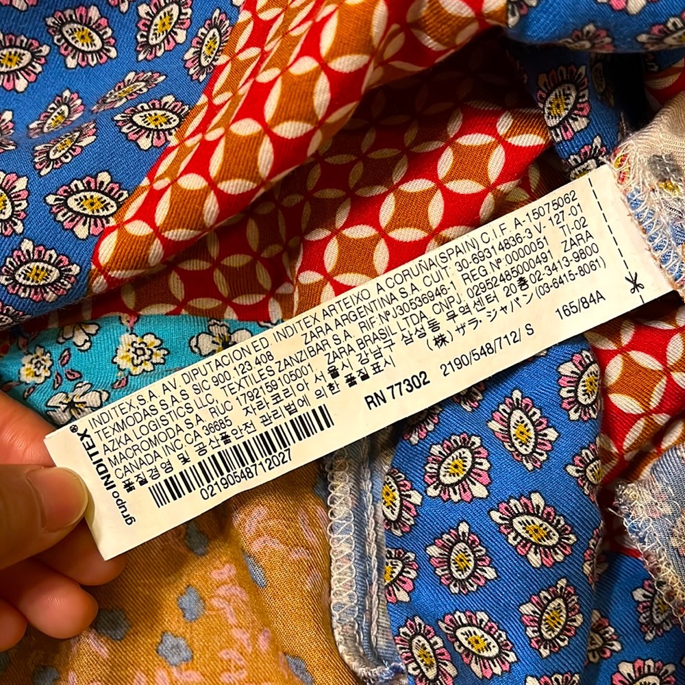 ZARA Unique patterned romper!! - Picture 10 of 10